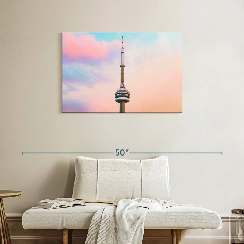 Lilie CN Tower, 24" H x 36" W