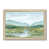 Natural Wood Single Picture Framed Paper