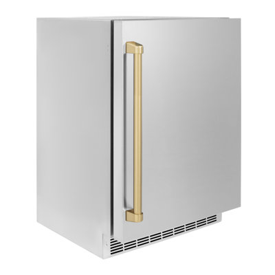 Réfrigérateur à boissons 151 pouces ZLINE avec porte en acier inoxydable ZLINE