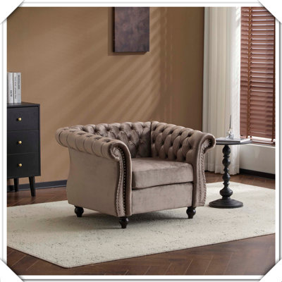 Fauteuil club classique Chesterfield