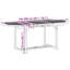 6 - Person Wood Patio Dining Set with Rectangular Table-1544413616