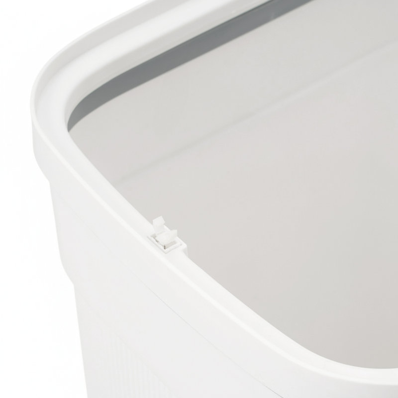 PP Step On Waste Bin, 44.4cm H x 28.8cm W x 24.3cm D, 25L
