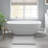 1 PCS 24x44" 100% Cotton Tufted 3000 GSM Reversible Bath Tayzlee Grey-459638212-459638239