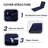  Special Size Covers Only, 2Pcs Outdoor Olefin Chaise Lounge Cushion Cover-1010217267