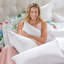 Cuddledown Windowpane Down Alternative Pillow-1205610110-1176375248