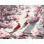 Year Bird Flora 2024 H 4,9 "rose