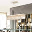 Lustre en cristal de style moderne-1931504757