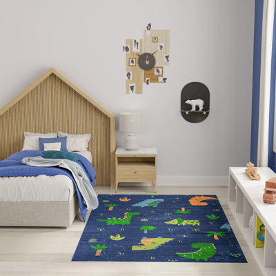 Tapis lavable à la machine pour enfants Imagination