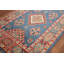 Tapis décoratif bleu Kazak