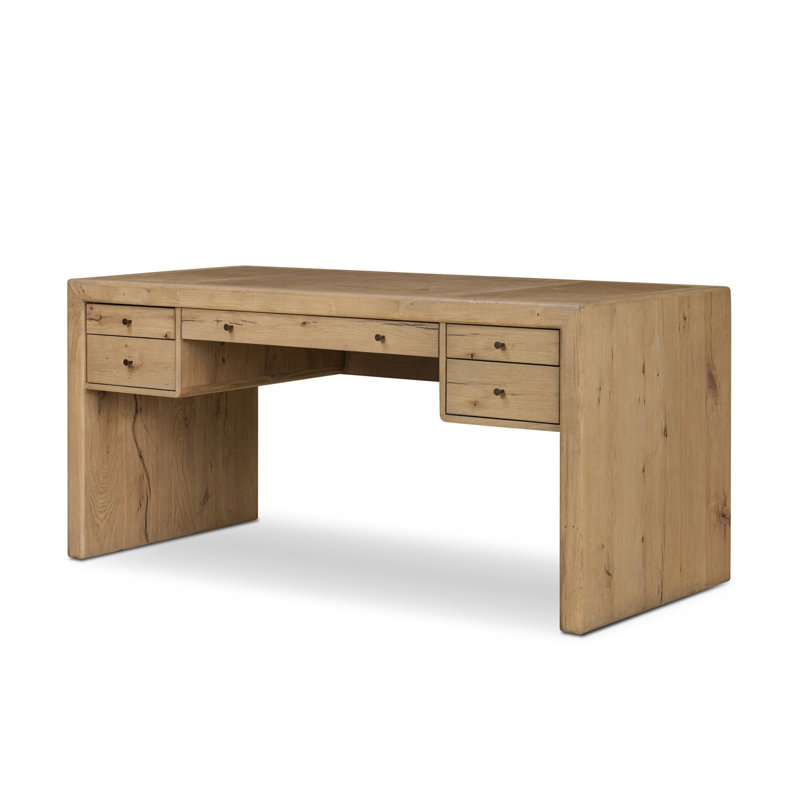 Nico Desk-Aged Natural Oak Veneer