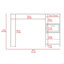 Bureau d'ordinateur Odessa avec tiroir simple et armoires de rangement ouvertes-302862486-302862487