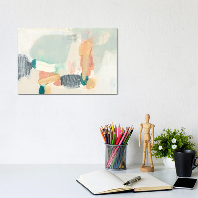 Confetti Shapes II by Jennifer Goldberger - Wrapped Canvas Gallery-Wrapped Canvas Giclée