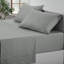 Ensemble de literie en microfibre avec draps-housse et drap-housse Lux Decor Collection-22280733-22280738