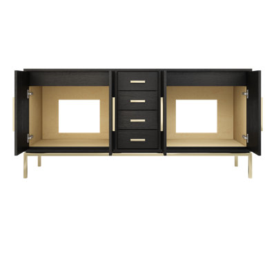 Rift White Oak Double Bath Vanity