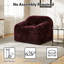 Ensemble de 2 chaises avec accoudoirs en fausse fourrure Boneless-1207747690
