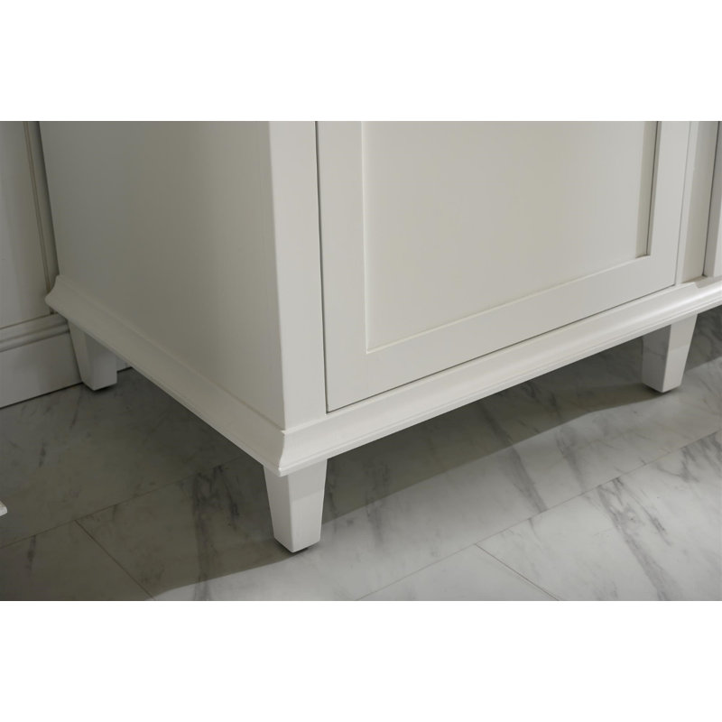 Ensemble de meuble-lavabo double 72 po Danbury, Blanc