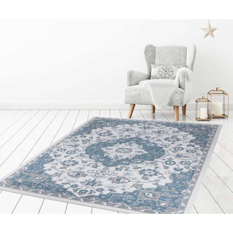 Bowles Oriental Indoor Rug, Rectangle 5'3" x 7'3"