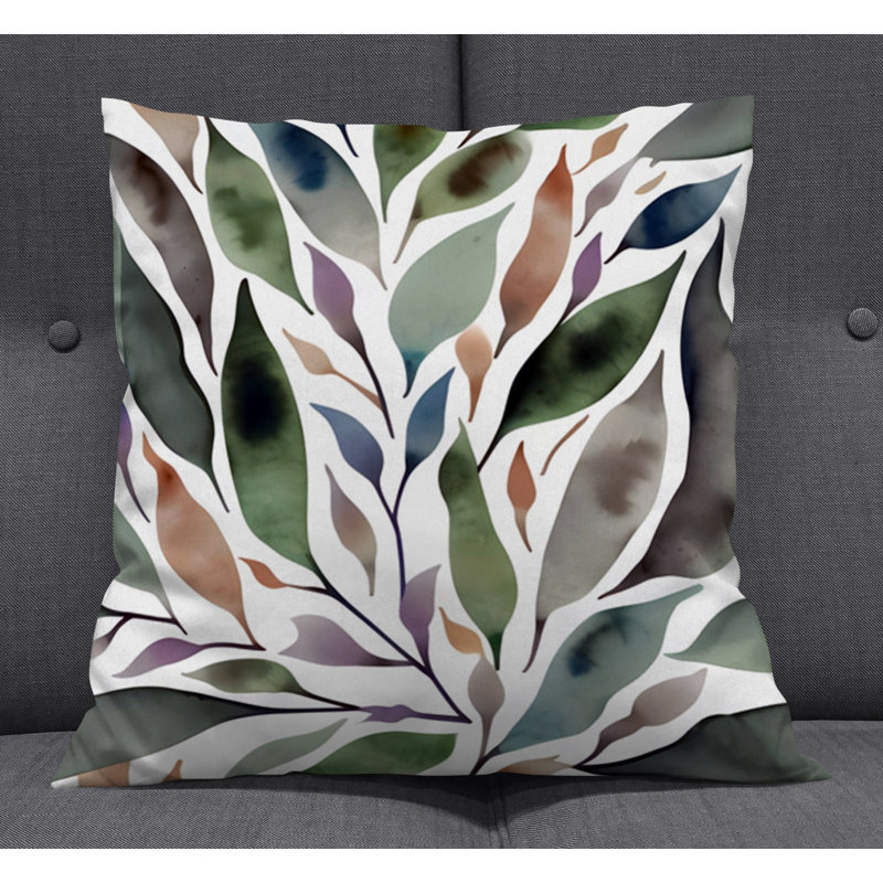 Coussin décoratif, Housse de coussin seulement - sans coussin, H 16 po x l 16 po