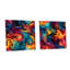 Casion - Ensemble de 2 reproductions d'art abstrait en acrylique sur verre-103925391