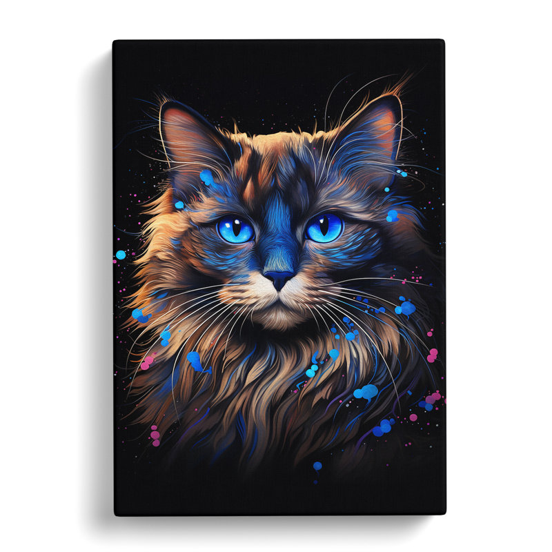Ragdoll Cat Informel - Wrapped Canvas, 50cm H x 35cm W x 3cm D