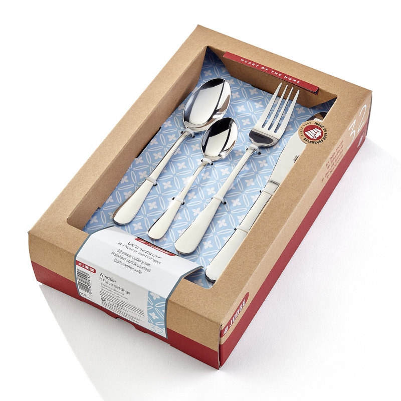 Judge, Windsor - 32 Piece Cutlery Set, Service for 8