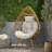 SERINA TEARDROP CHAIR WIKER LOUNGE CHAIR