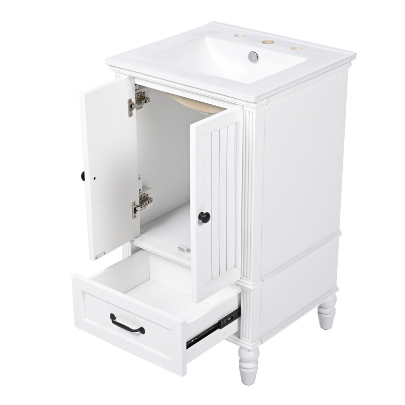 20" Bathroom Vanity With Sink