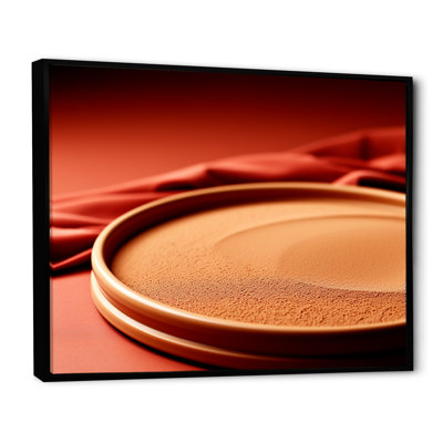«Red Sand Dunes Serenity - Desert», art mural