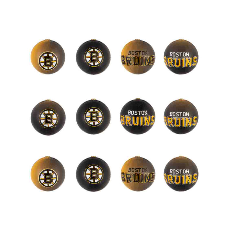 Ensemble d'ornement 12 pièces NHL, Bruins de Boston