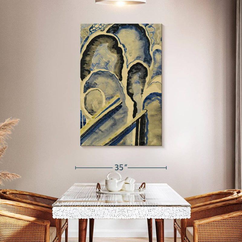 Avery Blue No. 1, 48" H x 32" W
