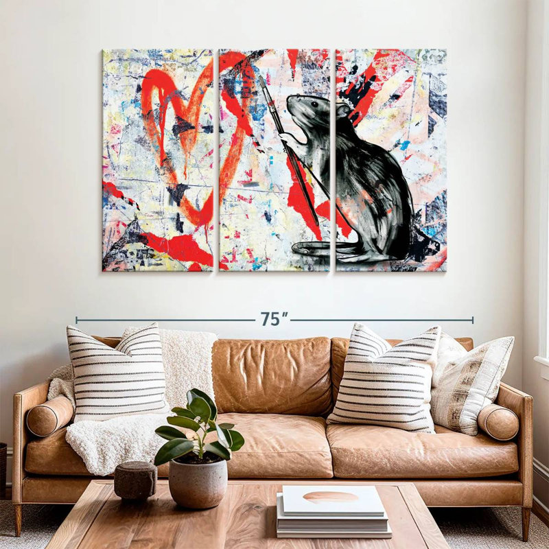 Brampt Avant Garde Pet Renaissance, 42" H x 65" W
