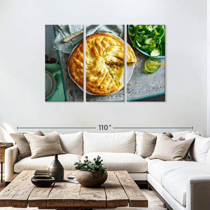 Yarlin Moroccan Chicken Pie, 48" H x 74" W