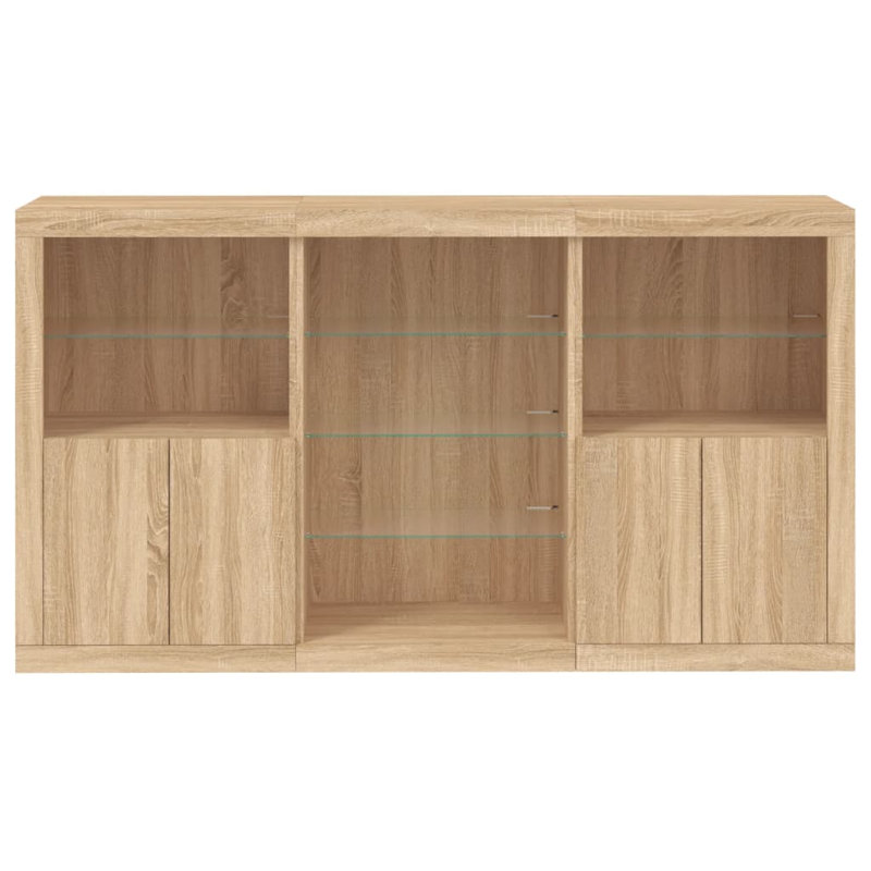 Badea 181.5cm Sideboard, Sonoma Oak