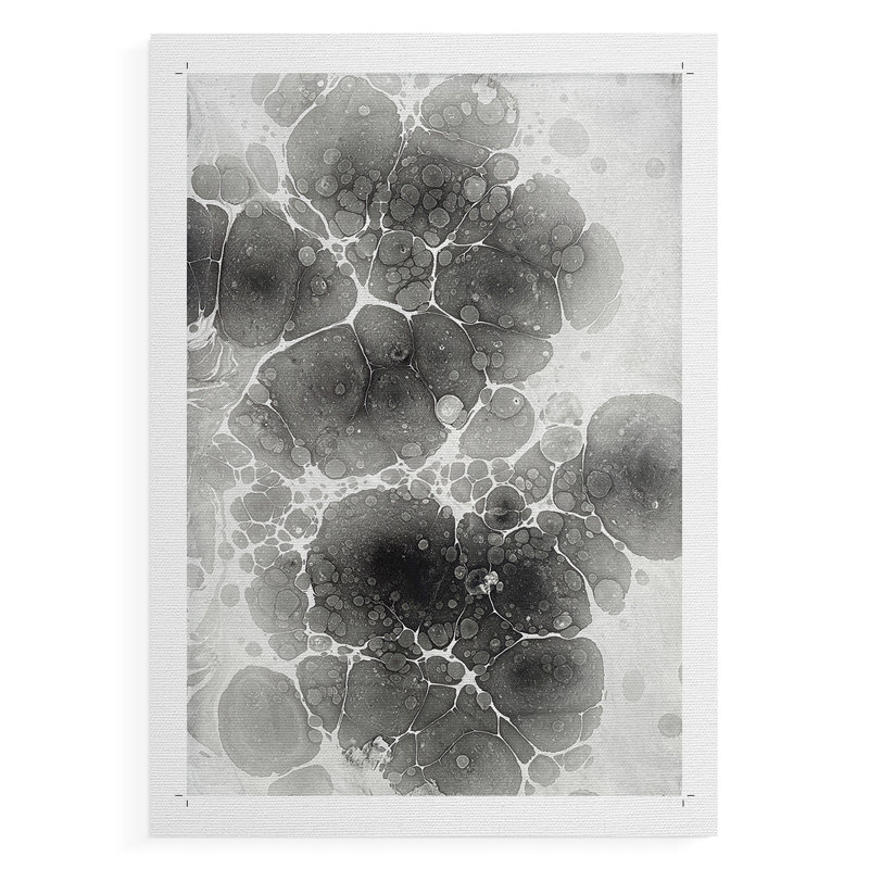 Marbrage II - impression sur toile seulement - non encadrée, H 18 po x l 12 po