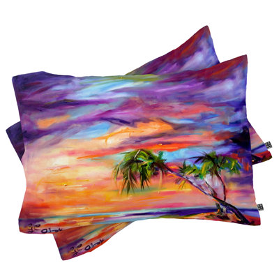 Taie d'oreiller Florida Palms Beach