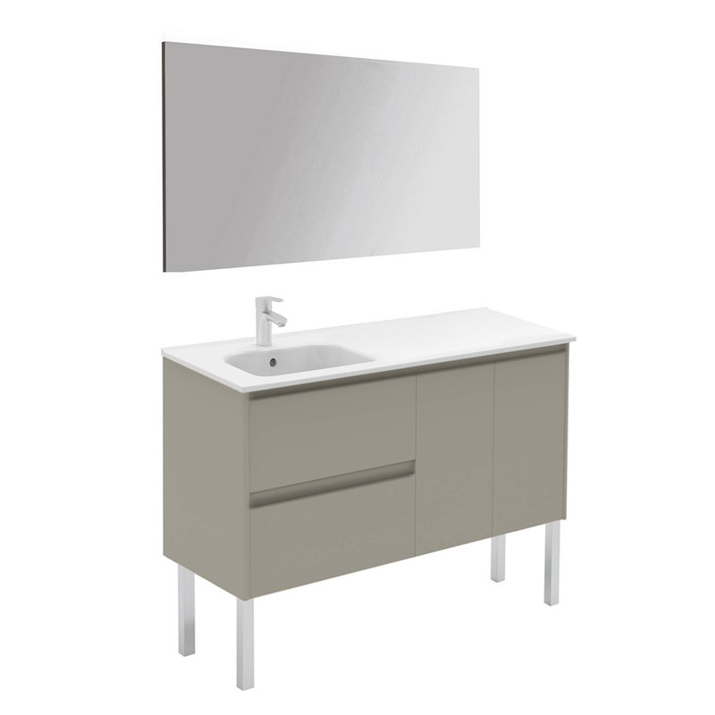 Ambra 47.5'' W Single Vanity, Matte Sand