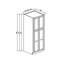 Grand garde-manger à 4 portes casain prêt à assembler l 36 po x H 84 po x P 25 po CASAINC-132275224