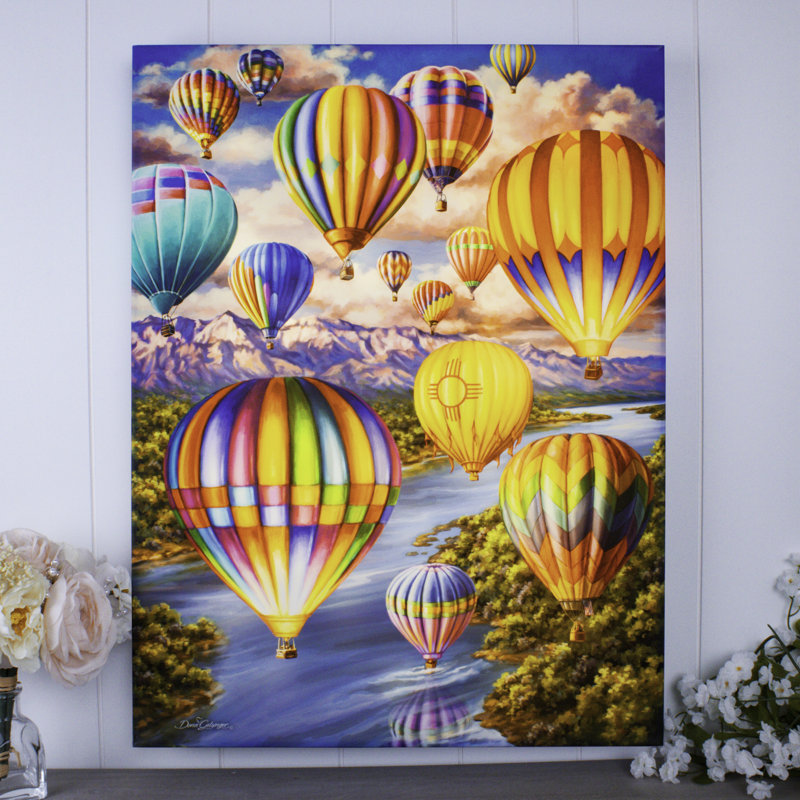 Art mural majestueux 18 x 24 DEL Majestic Flight