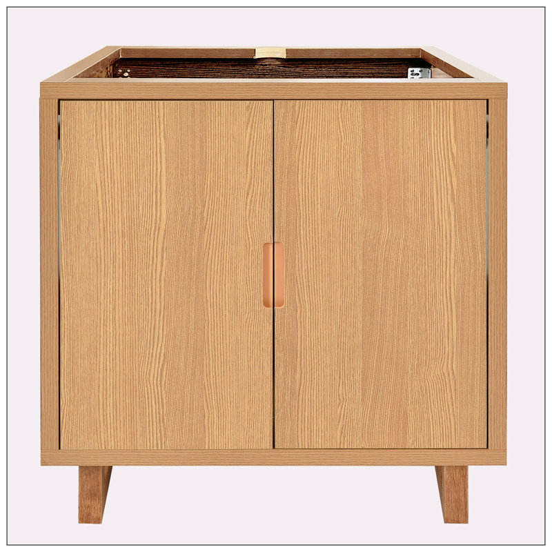29.50'' Single Bathroom Vanity Base Only, Wood