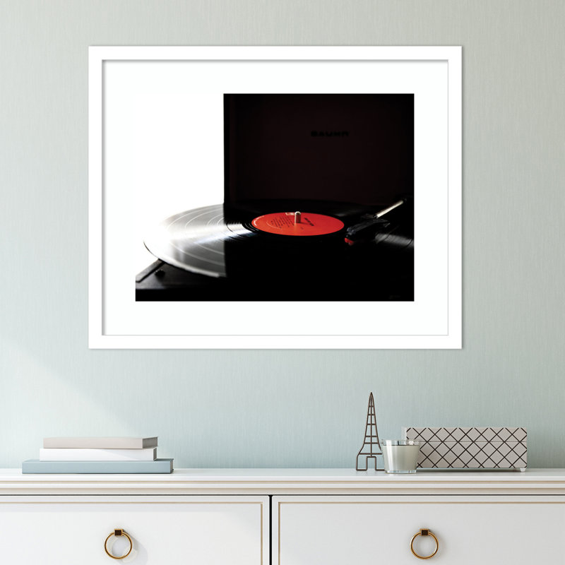 Spin by Alicia Abla, 17.25" H x 21.25" W x 0.8" D, Black Framed