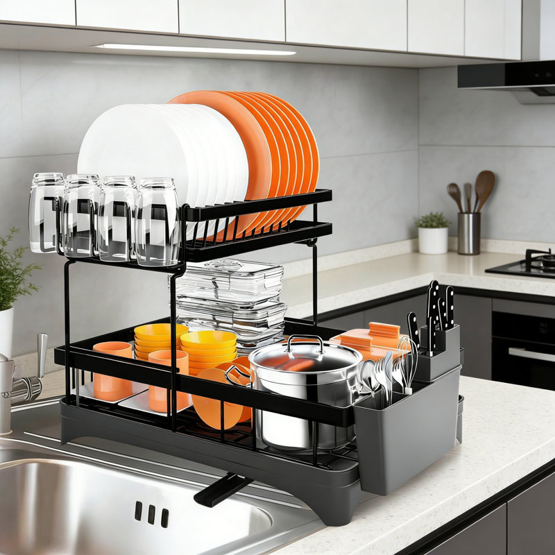 Over The Sink Dish Rack