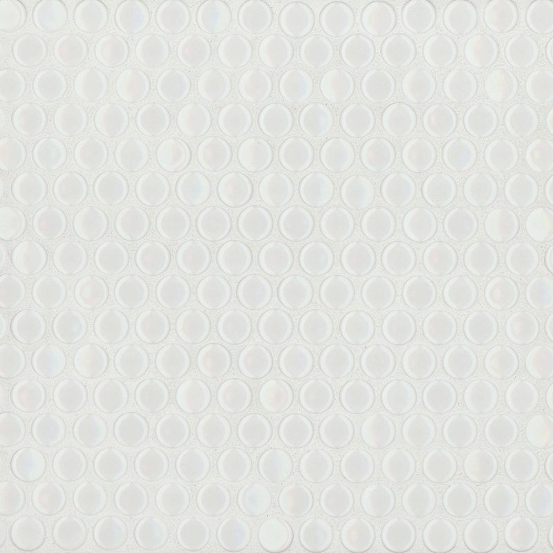 Carrelage mural et de plancher Penny, Blanc brillant