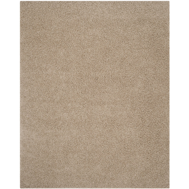 Atwell Sga-Athens Shag Performance Solid Color Rug, Rectangle 10' x 14'
