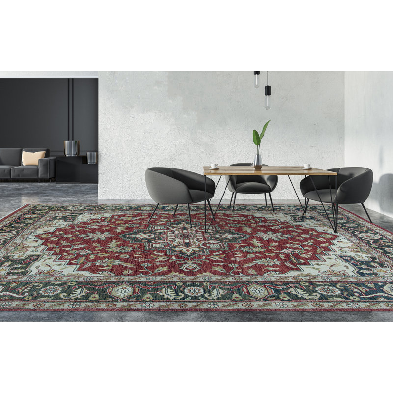 Wool Oriental Area Rug, Rectangle 8'2" x 10'