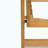 Modern WOOD + WICKER CHAISE LOUNGE