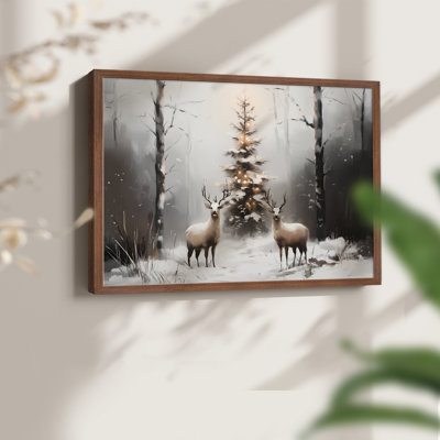 Art de Noël - DCCDXLLIX - Reproduction encadrée - Restickable