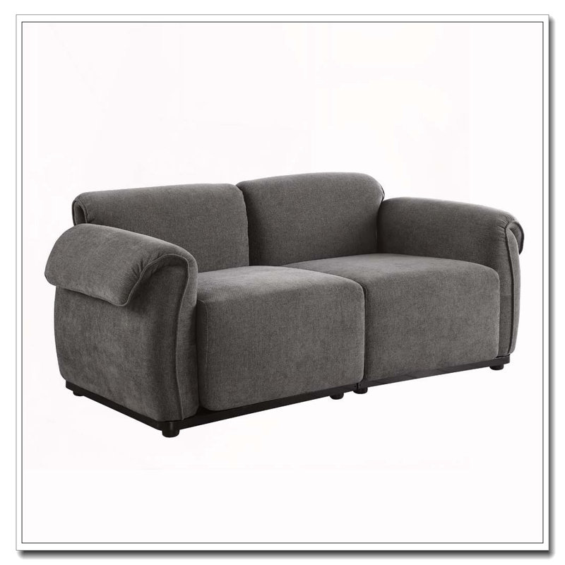 Canapé de 68,5 po de longueur, Gris