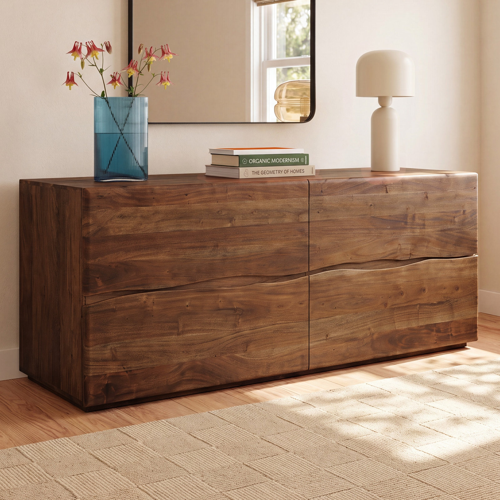 Beau 4 - Drawer Double Dresser