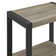 Table de bout de style traîneau avec rangement Yingst