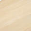 Elldar Circular Pebble Three Pillar White Oak Wooden Coffee Table - Contemporary Scandi Design 
